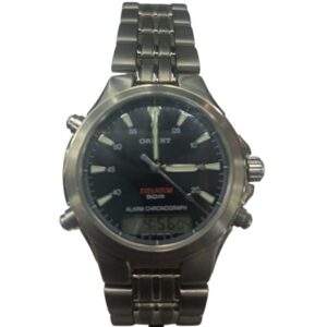 Reloj Orient Analogo Digital Titanium Alarma CGQ00001B0