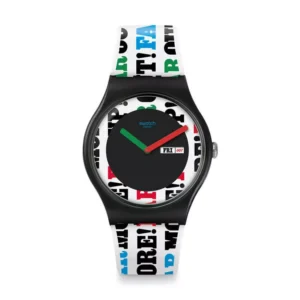 RELOJ SWATCH UNISEX ON HER MAJESTY'S SECRET SERVICE 1969 - SUOZ715