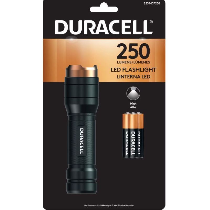 LINTERNA DURACELL LINTERNA ALUMINIO 250, 8234-DF250