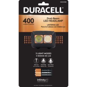 LINTERNA DURACELL MANOS LIBRES 400 LUMEN 8548-DH400
