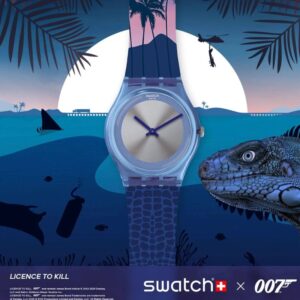 Reloj Swatch James Bond Licencia para matar Gent Unisex GZ328