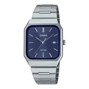 Reloj Casio Tank Análogo MTP-B185D-2A1 Full Acero
