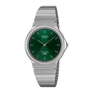 Reloj Casio Vintage MQ-24DA-3A Verde Correa de Acero