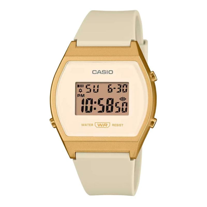 Reloj Casio Vintage LW-204-9A Dorado Digital